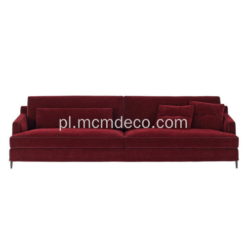 Sofa modułowa tkanina polistyczna